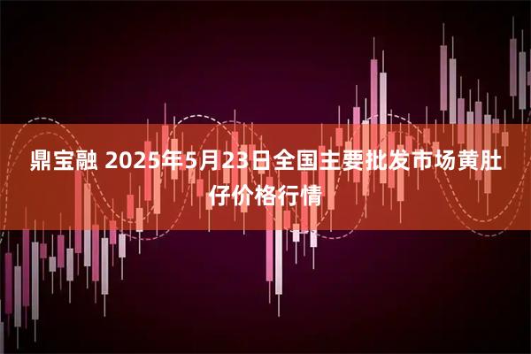 鼎宝融 2025年5月23日全国主要批发市场黄肚仔价格行情